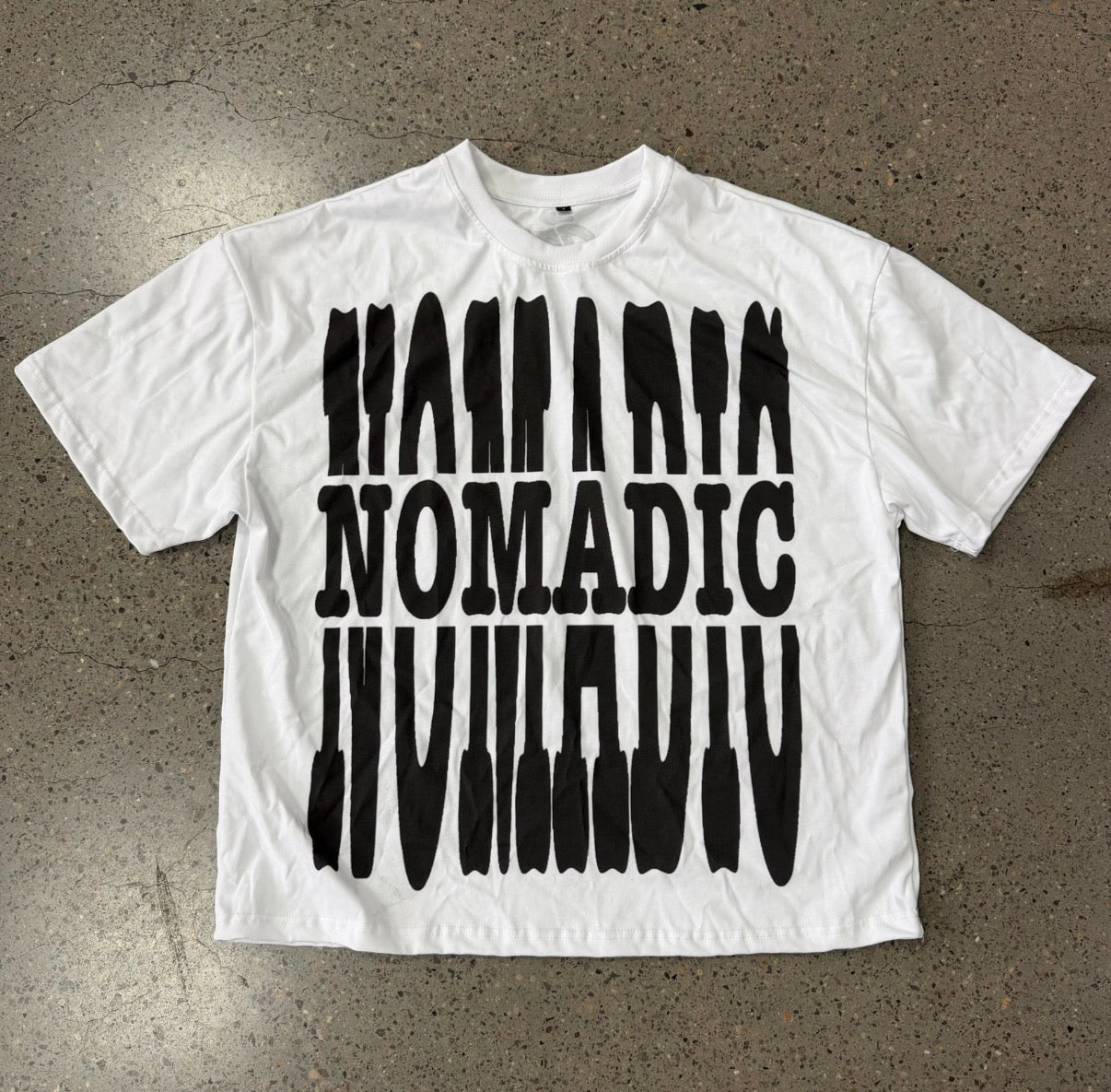 Nomadic White Graphic Tee